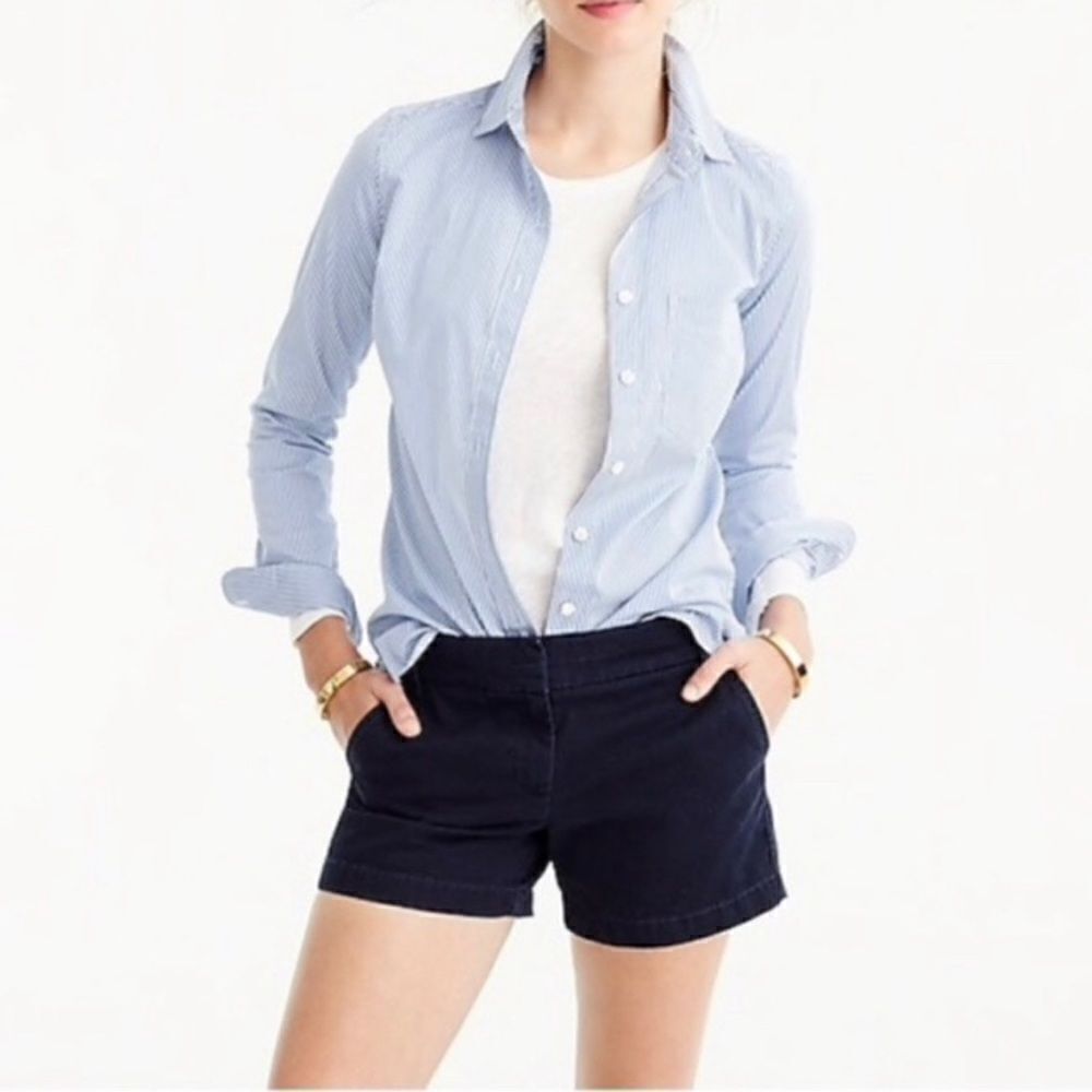J. Crew Chino Blue Shorts || size 4
